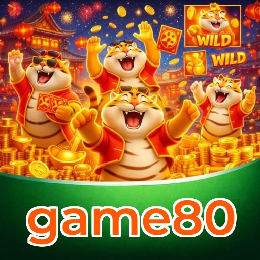 Números do app game80 em material de marketing — ilustração, não auditoria